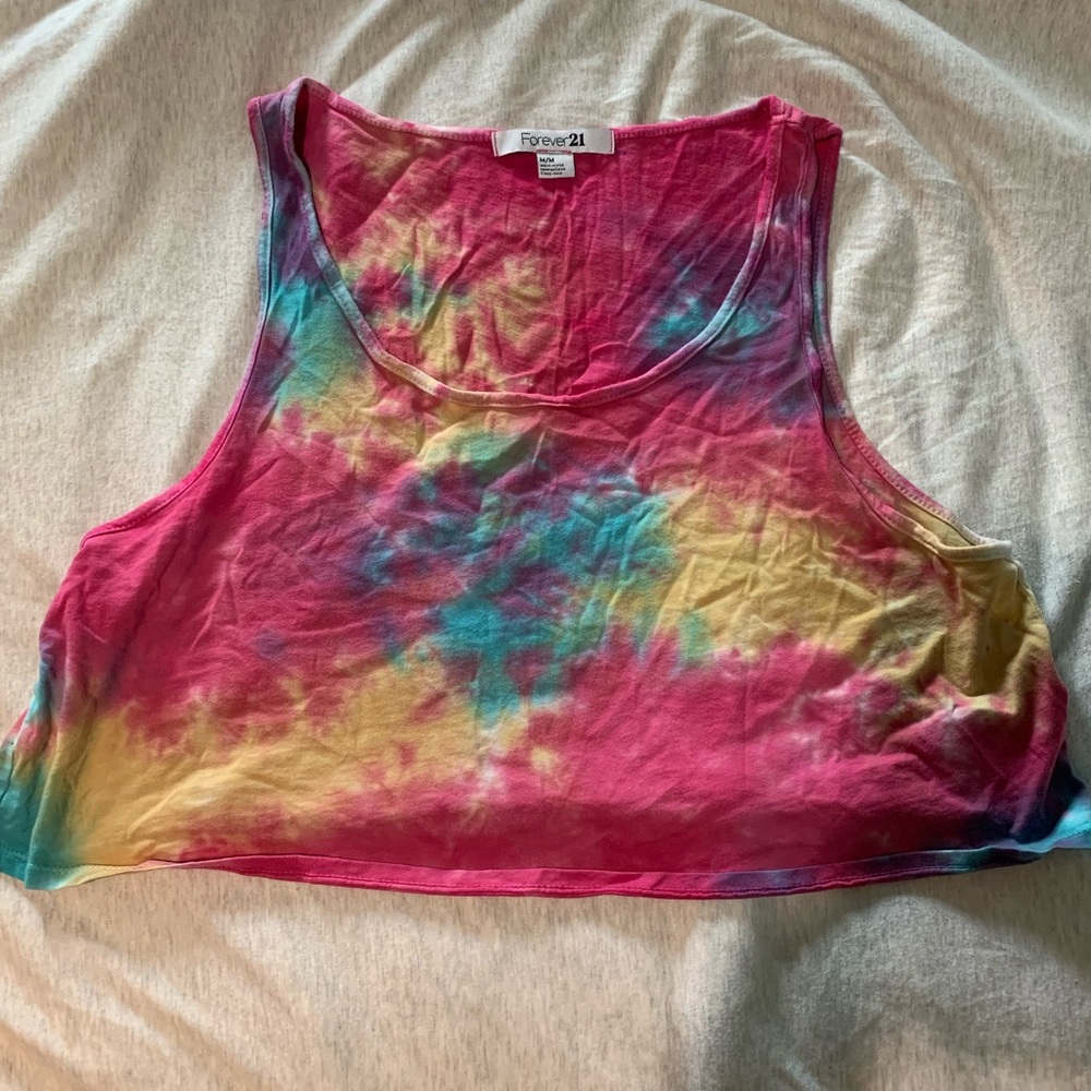 Tie dye tank